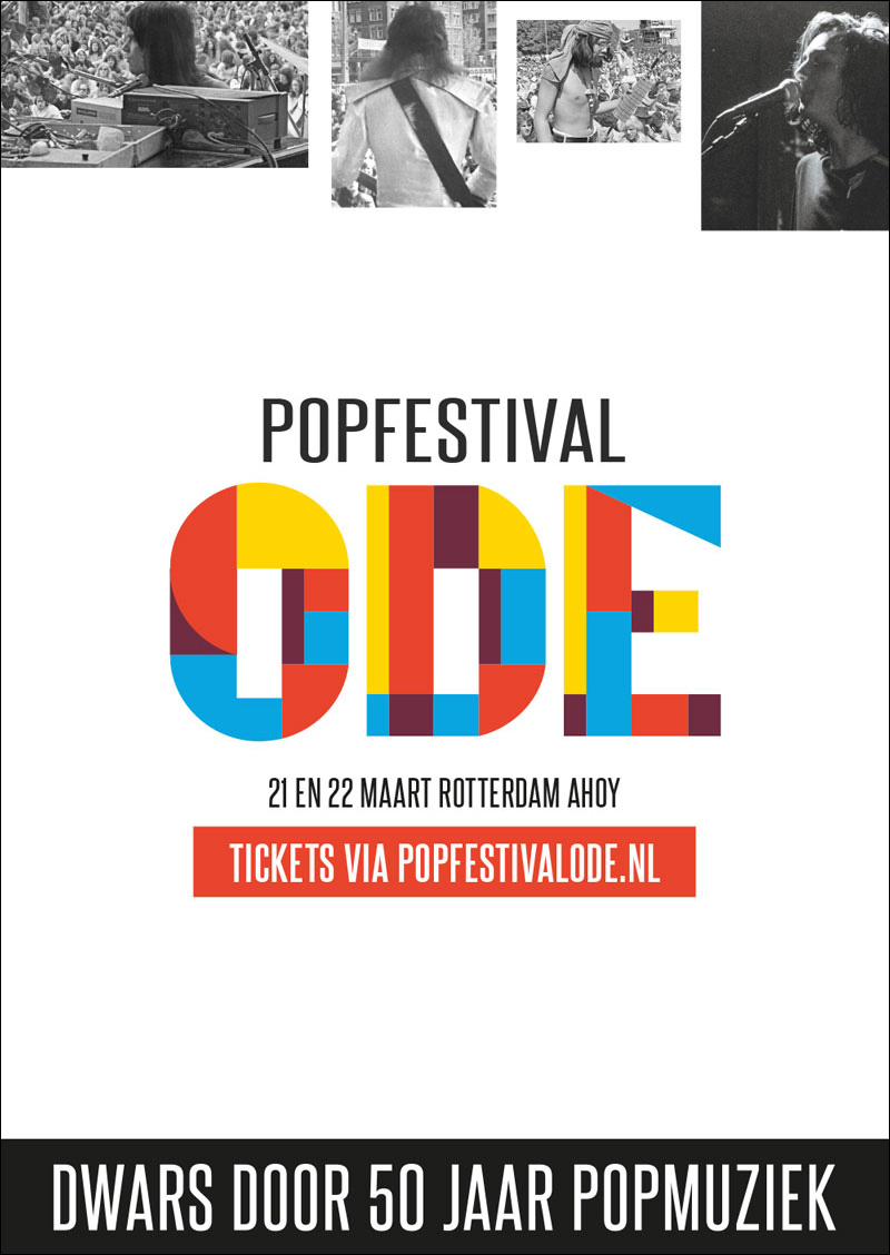 Popfestival ODE Ahoy Rotterdam